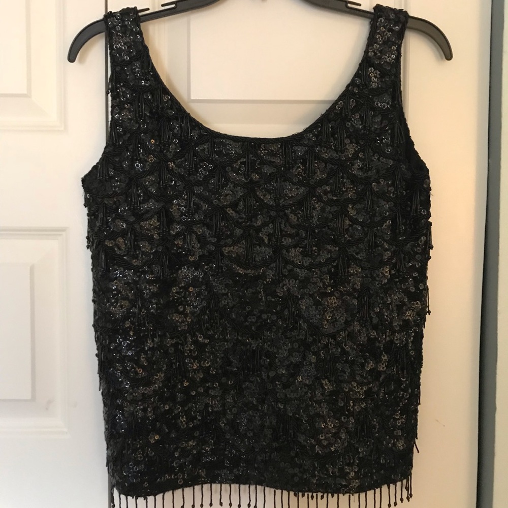 Vintage beaded top